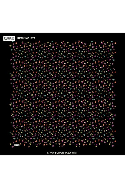 REYYAN قماش يمني داخلي من الحرير المعطر بتصميم زهور مطرزة 100×100 سم للهدايا