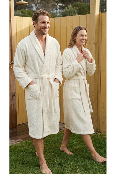 Minteks Halat de baie moale 100% bumbac pentru bărbați/femei