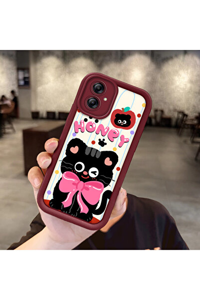 Hontinga حافظة هاتف ملونة متوافقة مع سامسونج جالاكسي A04e مصنوعة من مادة السي...