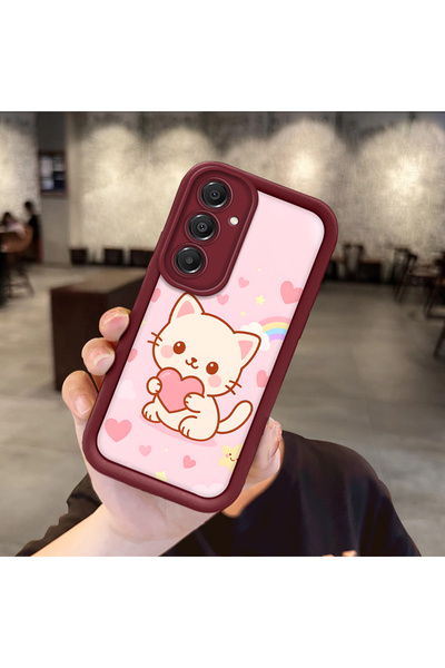 Hontinga حافظة هاتف متوافقة مع هاتف سامسونج جالاكسي A16 مصنوعة من مادة السيلي...