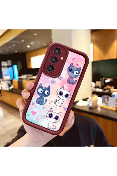 Hontinga حافظة هاتف متوافقة مع سامسونج جالاكسي S23 Fe مصنوعة من مادة السيليكو...