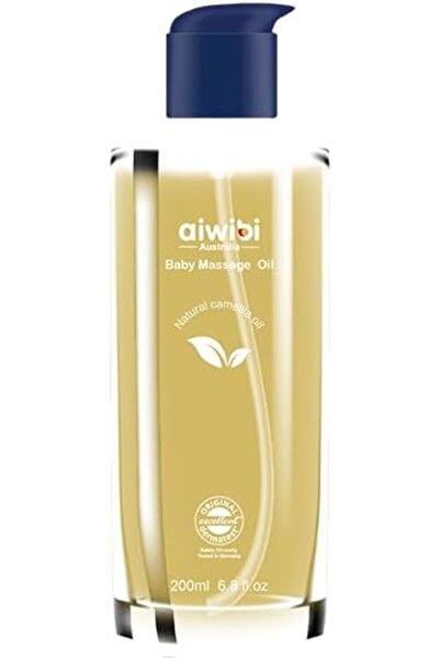 Aiwibi زيت تدليك الأطفال، زيت الكاميليا الطبيعي، 200 مل، بدون رائحة