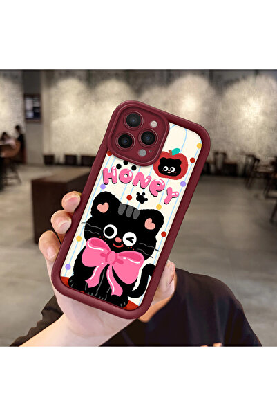 Hontinga حافظة هاتف متوافقة مع آيفون 15 برو مصنوعة من السيليكون لحماية الكامي...