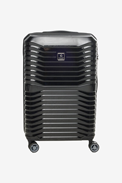 ALTINYILDIZ CLASSICS Erkek Siyah Büyük Boy Valiz