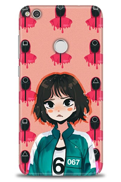 Rulet Aksesuar حافظة متوافقة مع هاتف هواوي P9 لايت 2017 HD مطبوع + واقي شاشة ...