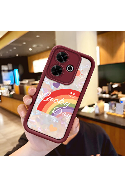 Hontinga حافظة هاتف Xiaomi Poco M6 4G متوافقة مع مادة السيليكون المضادة للسقو...