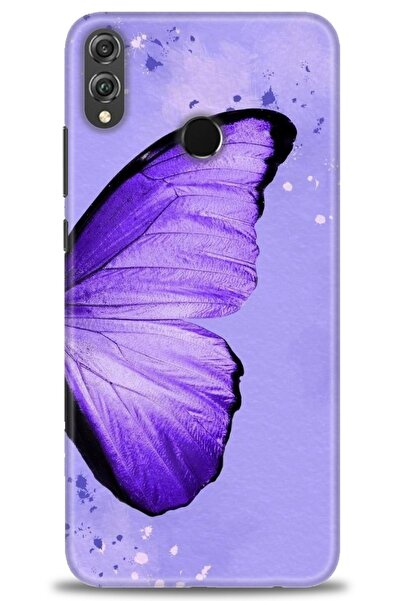 Rulet Aksesuar غطاء متوافق مع هاتف هواوي هونر 8X HD مطبوع - غطاء سيليكون مصمم...