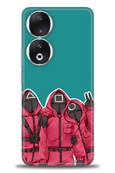 Rulet Aksesuar غطاء متوافق مع هاتف هواوي هونر مطبوع HD - غطاء سيليكون مصمم - 290