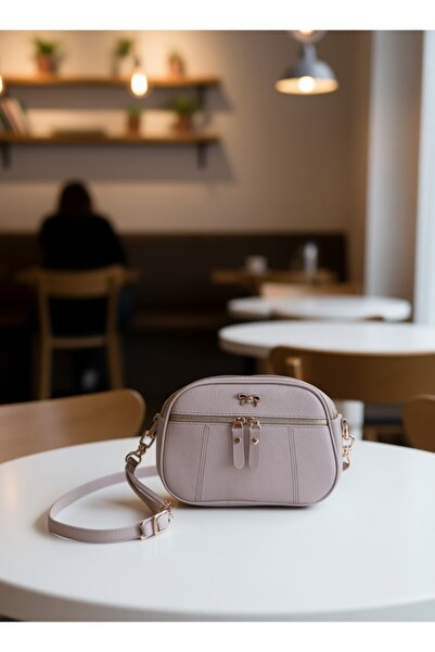 Designist Spor Dikişli Küçük Vizon Çanta