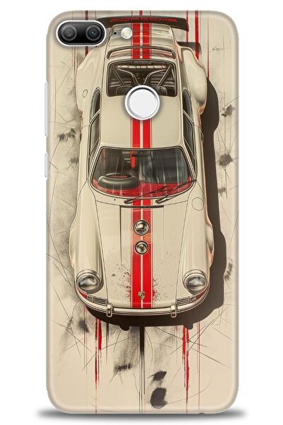 Rulet Aksesuar غطاء متوافق مع هاتف هواوي هونر 9 لايت HD مطبوع - غطاء سيليكون ...