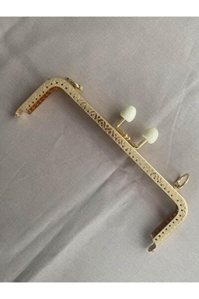 Sultan حقيبة معدنية مزينة بالخرز بطول 20 سم