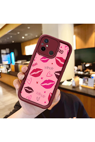 Hontinga حافظة هاتف من مادة السيليكون المتوافقة مع هاتف Xiaomi Poco C55 مضادة...