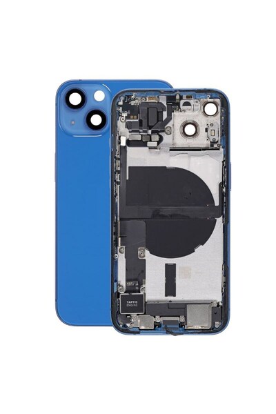 OEM İphone 13 Uyumlu Kasa Dolu Bataryasız - Mavi