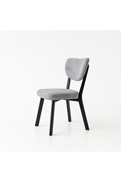 Bella Home غطاء كرسي بوهيم جاكار |   6 قطع |   قماش قابل للتمدد |   مرنة |   قابل للغسل باللون الرمادي الفاتح