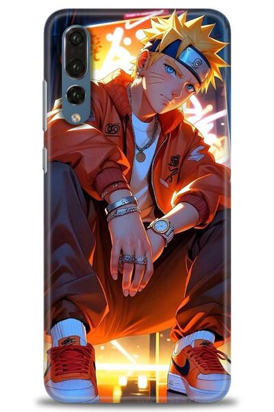 Rulet Aksesuar غطاء متوافق مع هاتف هواوي P20 Pro HD مطبوع - غطاء سيليكون مصمم...