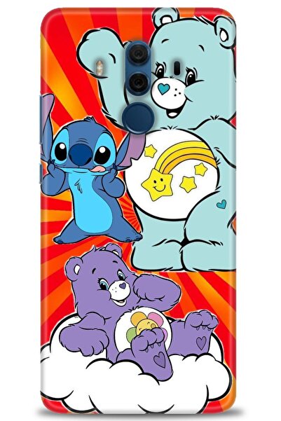 Rulet Aksesuar غطاء متوافق مع هاتف هواوي ميت 10 برو HD مطبوع - غطاء سيليكون م...