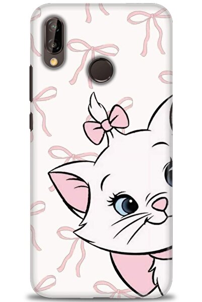 Rulet Aksesuar غطاء متوافق مع هاتف هواوي P20 لايت HD مطبوع - غطاء سيليكون بتص...