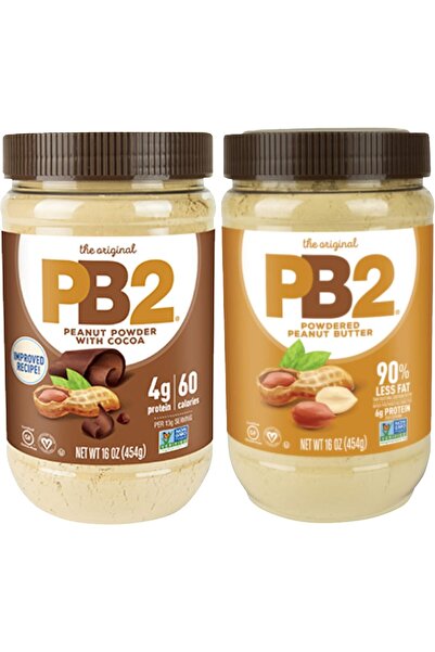 PB2 Bell Plantation Powdered Bundle:1 Peanut Butter and 1 Chocolate Peanut Butter, 454Gr (2-pack)