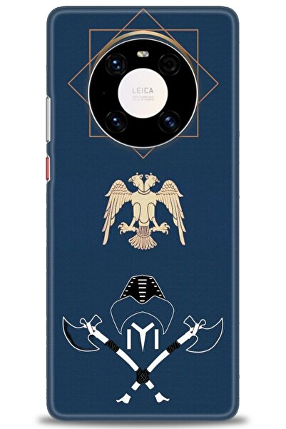 Rulet Aksesuar غطاء متوافق مع هاتف هواوي ميت 40 برو HD مطبوع - غطاء سيليكون م...