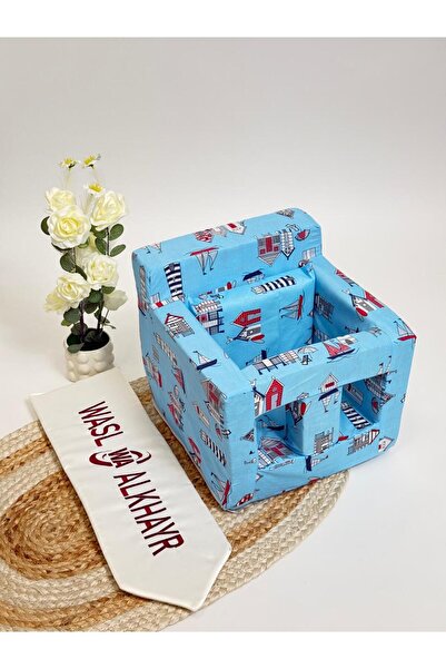 WASL ALKHAIR Baby sitting chair with cushion - Comfortable support seat for infants learning to sit - High quality