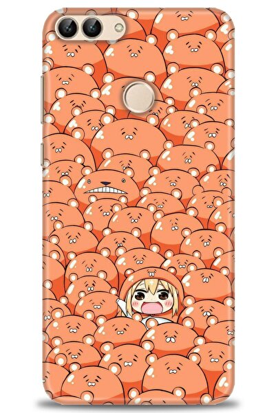 Rulet Aksesuar غطاء متوافق مع هاتف هواوي بي سمارت HD مطبوع - غطاء سيليكون بتص...