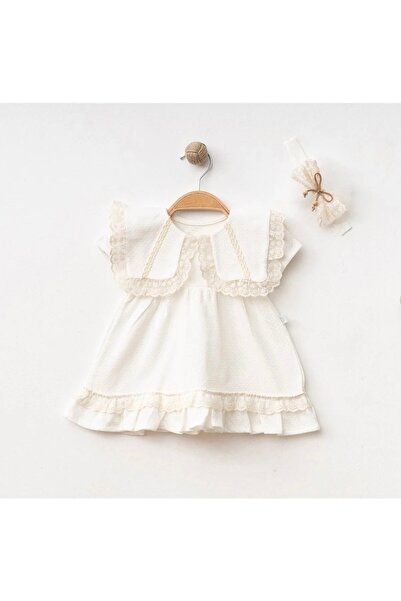 Işıl Baby Lace Collar Detailed Dress