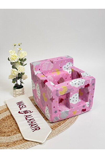 WASL ALKHAIR Baby sitting chair with cushion - Comfortable support seat for infants learning to sit - High quality