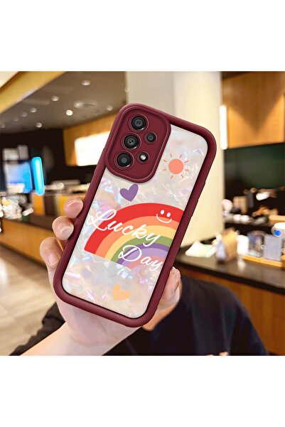 Hontinga حافظة هاتف ملونة من السيليكون متوافقة مع هاتف سامسونج جالاكسي A33 5G...