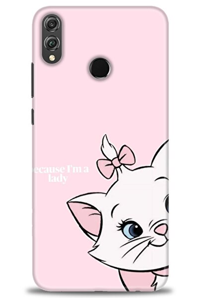 Rulet Aksesuar غطاء متوافق مع هاتف هواوي هونر 8X HD مطبوع - غطاء سيليكون بتصم...