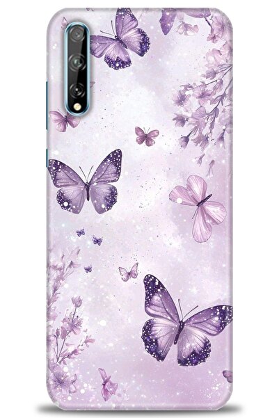 Rulet Aksesuar غطاء متوافق مع هاتف هواوي P Smart S HD مطبوع - غطاء سيليكون مص...