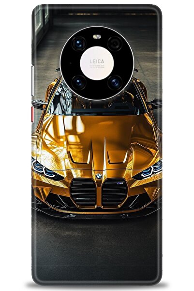 Rulet Aksesuar غطاء متوافق مع هاتف هواوي ميت 40 برو HD مطبوع - غطاء سيليكون م...