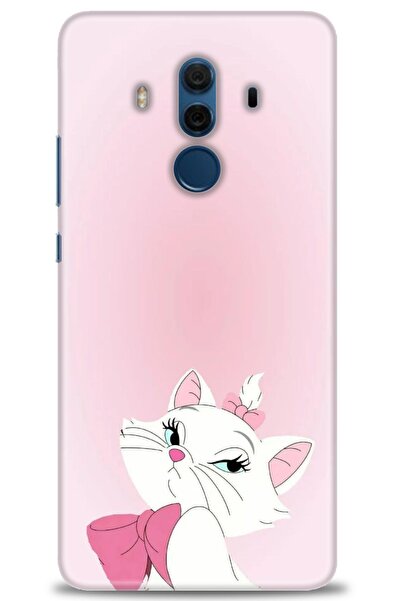 Rulet Aksesuar غطاء متوافق مع هاتف هواوي ميت 10 برو HD مطبوع - غطاء سيليكون م...