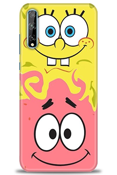 Rulet Aksesuar غطاء متوافق مع هاتف هواوي بي سمارت اس اتش دي مطبوع - غطاء سيلي...