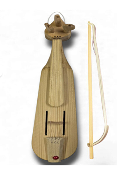 MS müzik Çocuk Karadeniz Kemençesi Küçük Boy Misina Yay + Reçine Dahil Öğretici ve Eğitici Müzik Aleti