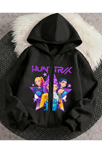 Touz Moda Young Kpop Demon Hunters 3-Thread Thick Sweet Cardigan