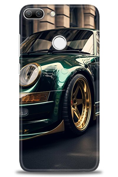 Rulet Aksesuar غطاء متوافق مع هاتف هواوي هونر 9 لايت HD مطبوع - غطاء سيليكون ...