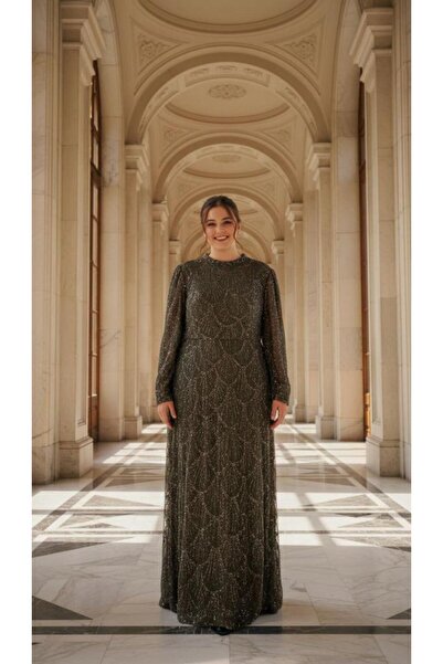 AbiyeSultan Sevde Büyük Beden Abiye