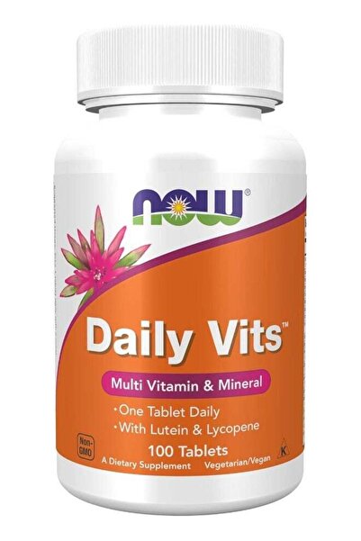 HEALTH HOUSE PHARMACY Now Foods Daily Vits, Multi Vitamin & Mineral, 100 Tablets