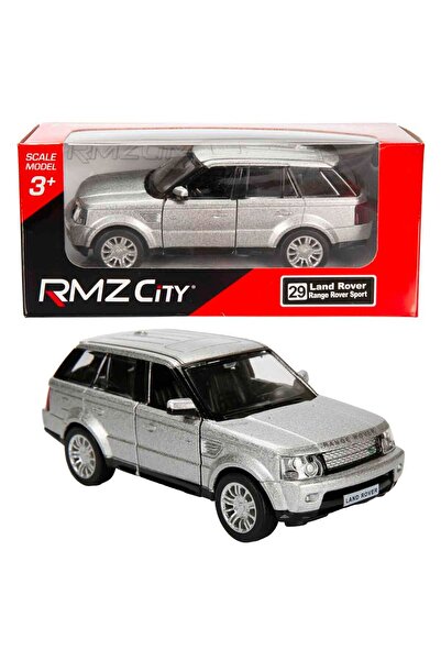 RMZ City سيارة جيب مصبوبة بمقياس 1:32 - لاند روفر رينج روفر سبورت باللون الرمادي