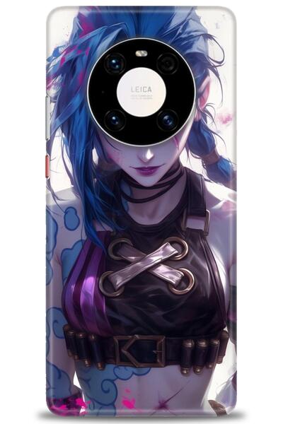 Rulet Aksesuar غطاء متوافق مع هاتف هواوي ميت 40 برو HD مطبوع - غطاء سيليكون م...