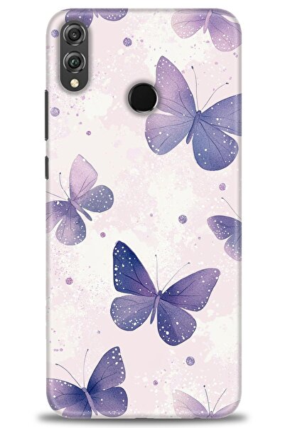 Rulet Aksesuar غطاء متوافق مع هاتف هواوي هونر 8X HD مطبوع - غطاء سيليكون مصمم...