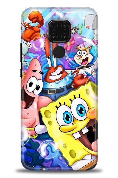 Rulet Aksesuar غطاء متوافق مع هاتف هواوي ميت 30 لايت HD مطبوع - غطاء سيليكون ...