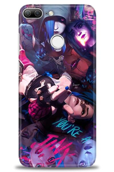 Rulet Aksesuar غطاء متوافق مع هاتف هواوي هونر 9 لايت HD مطبوع - غطاء سيليكون ...