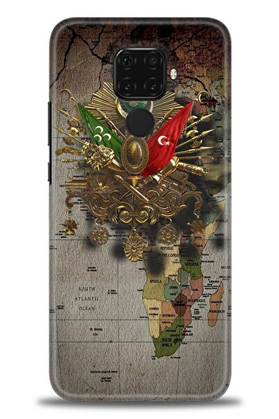 Rulet Aksesuar غطاء متوافق مع هاتف هواوي ميت 30 لايت HD مطبوع - غطاء سيليكون ...