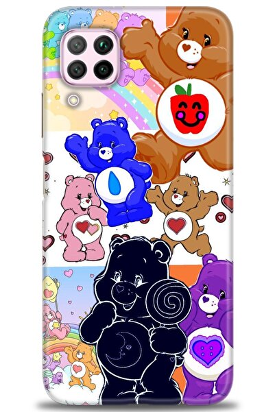 Rulet Aksesuar غطاء متوافق مع هاتف هواوي P40 لايت HD مطبوع - غطاء سيليكون مصم...