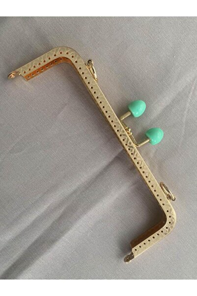 Sultan حقيبة معدنية مزينة بالخرز بطول 20 سم