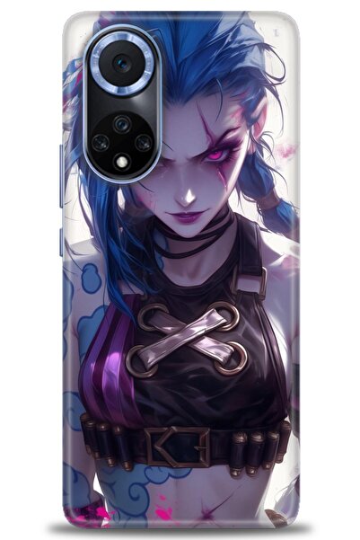 Rulet Aksesuar غطاء متوافق مع هاتف هواوي هونر مطبوع HD - غطاء سيليكون مصمم - 276