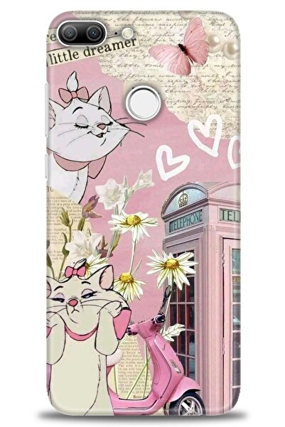 Rulet Aksesuar غطاء متوافق مع هاتف هواوي هونر 9 لايت HD مطبوع - غطاء سيليكون ...