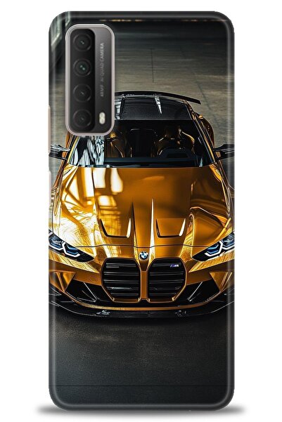 Rulet Aksesuar حافظة متوافقة مع هاتف هواوي بي سمارت 2021 HD مطبوع + واقي شاشة...