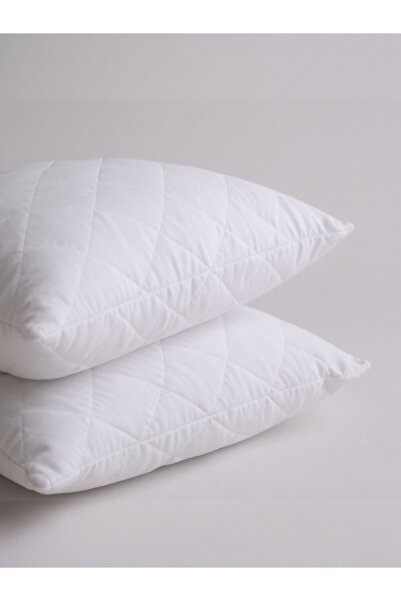 EVDEKİPERİ Ocean Quilted Pillowcase Set of 2 50×70 – Breathable-100% Cotton Fabric